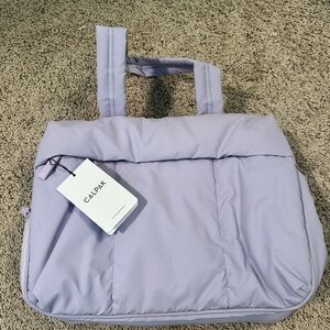 Calpak lavender Luka Duffel Tote Bag